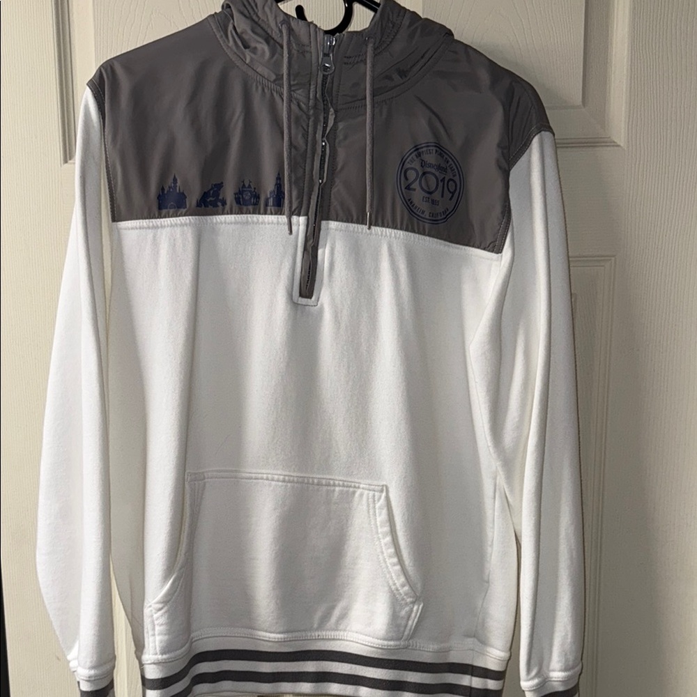 Disney Gray and White Hoodie